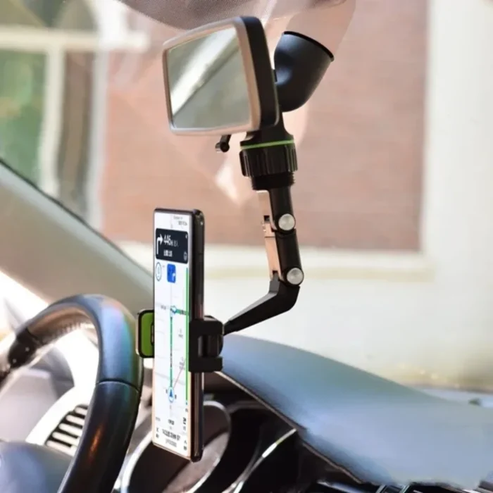 Multifunctional Car Bracket Rearview Mirror Rear Seat Video Shooting Car Navigation Recorder Fixing Clip Support Frame - Image 1